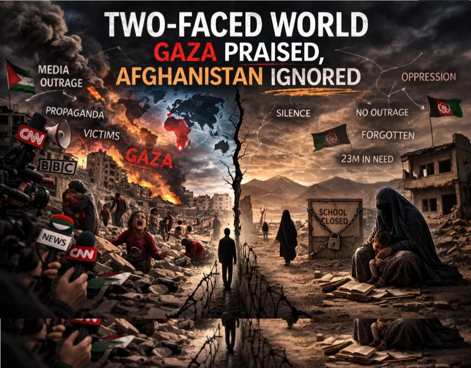 Two Faces of the World: Gaza Over Afghanistan