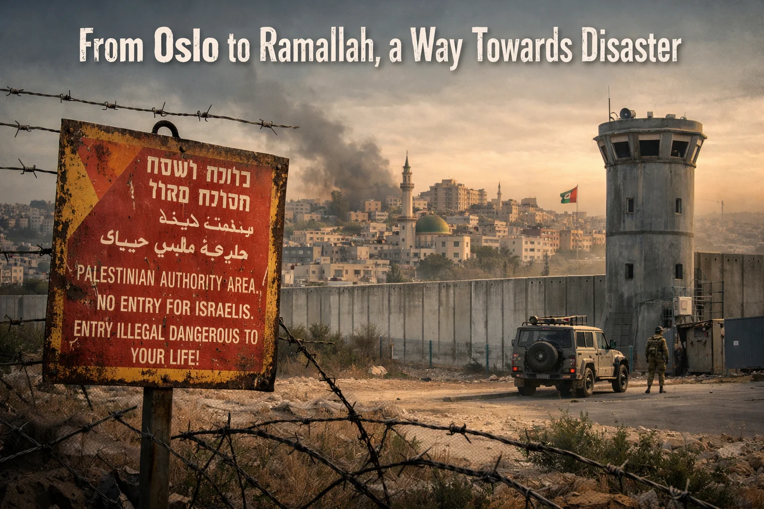 From Oslo to Ramallah, a Way Towards Disaster