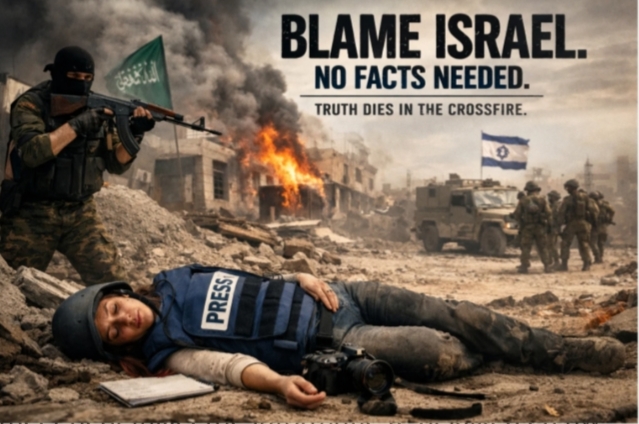Blaming Israel When Journalists Fall Cover Image