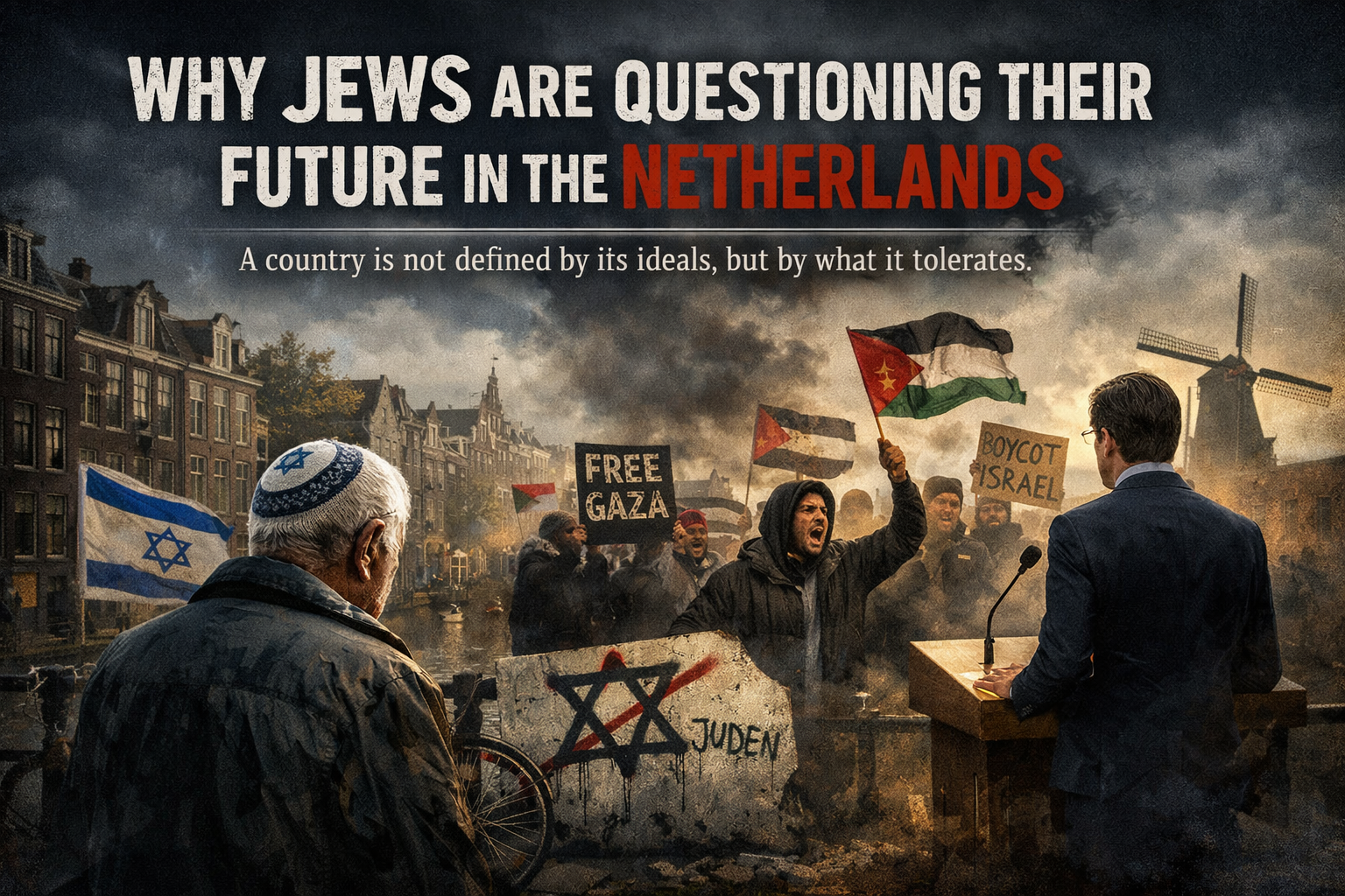 Get Out Now: Why Jews Must Abandon the Netherlands