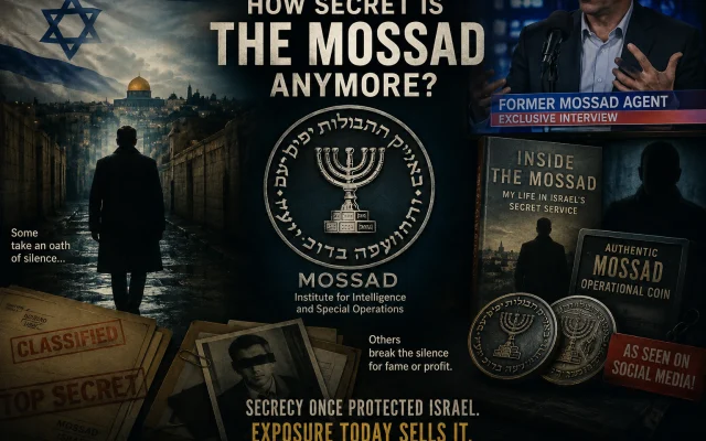 How secret is the Mossad anymore? Cover Image