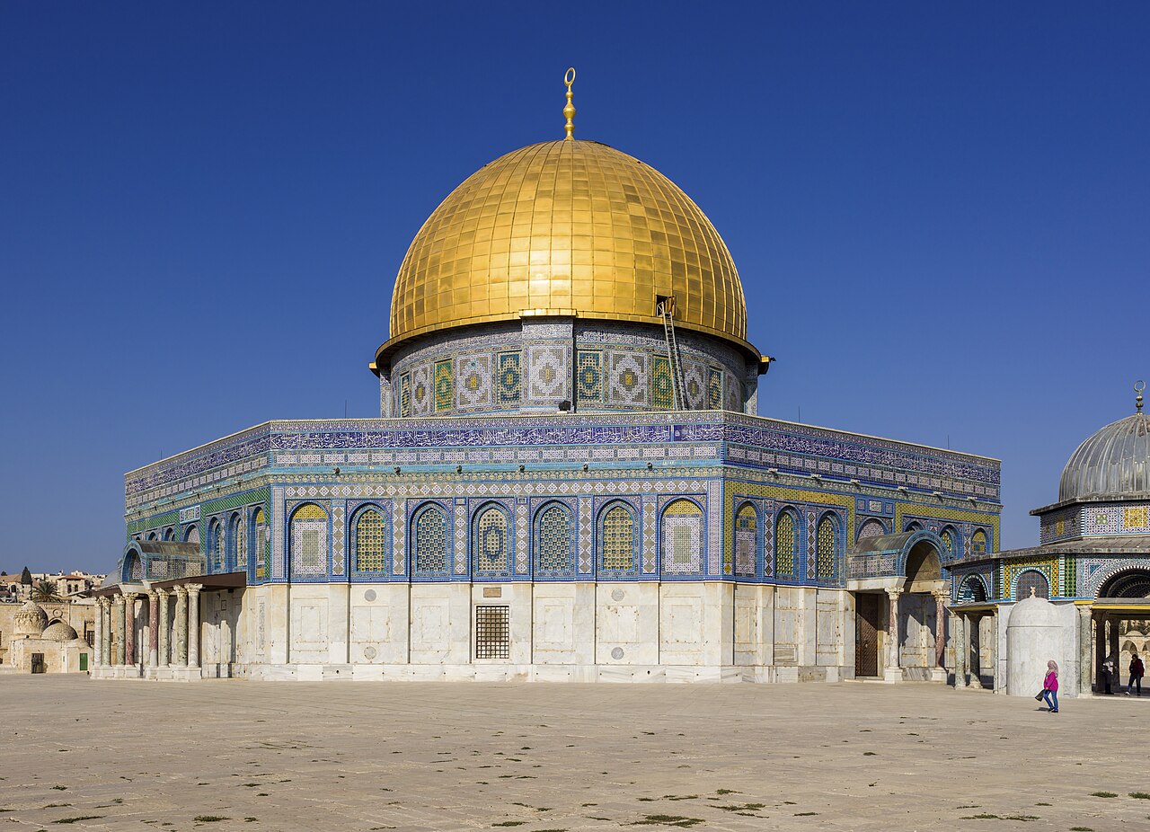 Al Haram Al Sharif, the history of the Dome Of The Rock